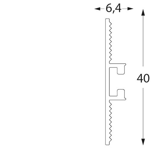 Bilderschiene plasterrail